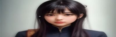 白丝美女造型搭配实录封面图，甜系糖果风格造型，粉白配色服装搭配白色过膝袜，室内柔光环境